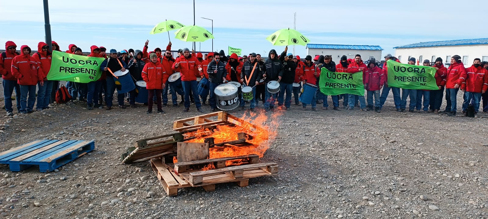 "ESTAMOS EN ALERTA MÁXIMA". Represas Patagónicas