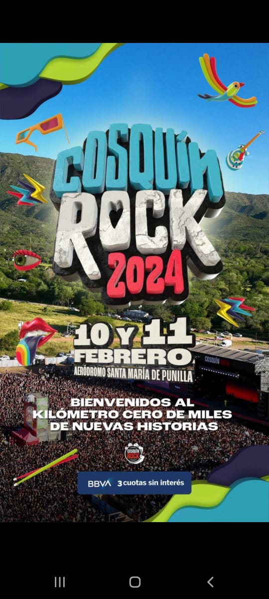 Cosquín Rock 2024. YA TIENE FECHA