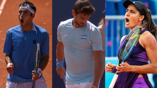 Arranque arrollador del tenis argentino en París 2024: triunfos de Carlé, Etcheverry y Navone